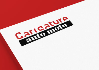 Logo Caricature Auto Moto