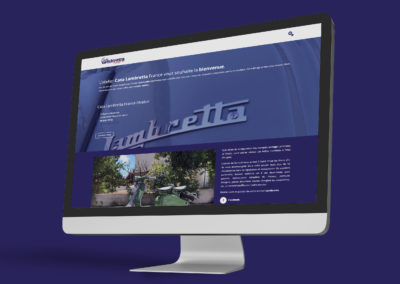 Site Web Atelier Casa Lambretta