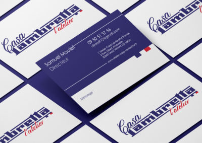 Cartes De Visite Casa Lambretta
