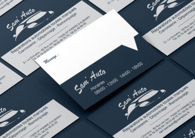 Cartes De Visite Sam Auto