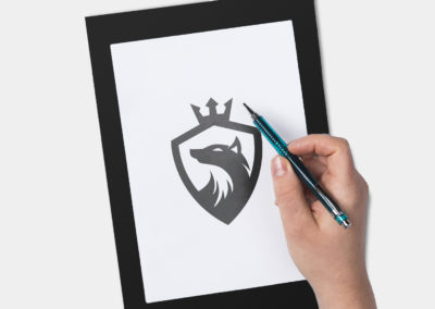 Design Logo Wolf