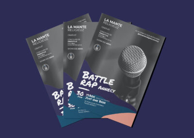Affiches Battle Rap Annecy